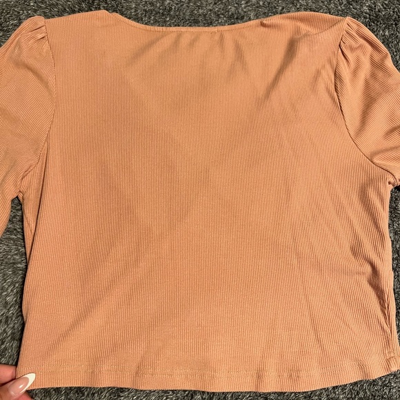 Nude long sleeve blouse size L - Picture 7 of 8